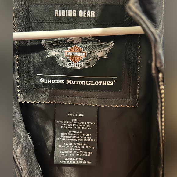 Harley-Davidson Men's Long Way Leather Jacket, 98089-15VM - Picture 4 of 4